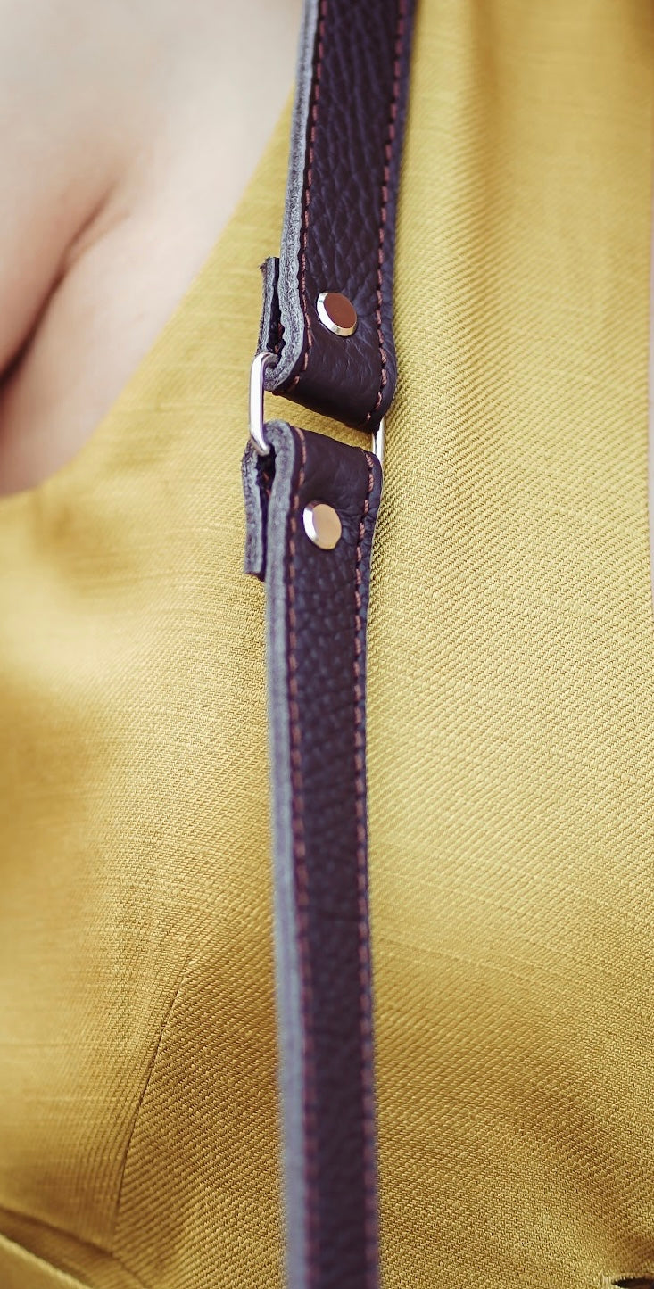 LAVEO Mini Leder Umhängetasche Damen – handgefertigt in München