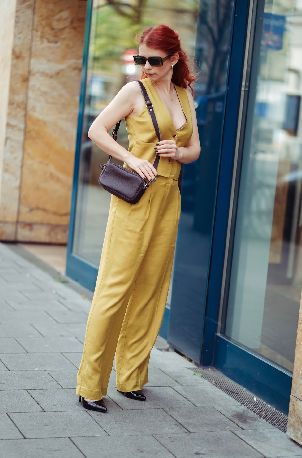 LAVEO Mini Leder Umhängetasche Damen – handgefertigt in München